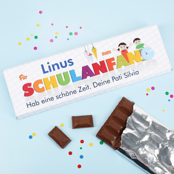Schokolade für den Schulanfang